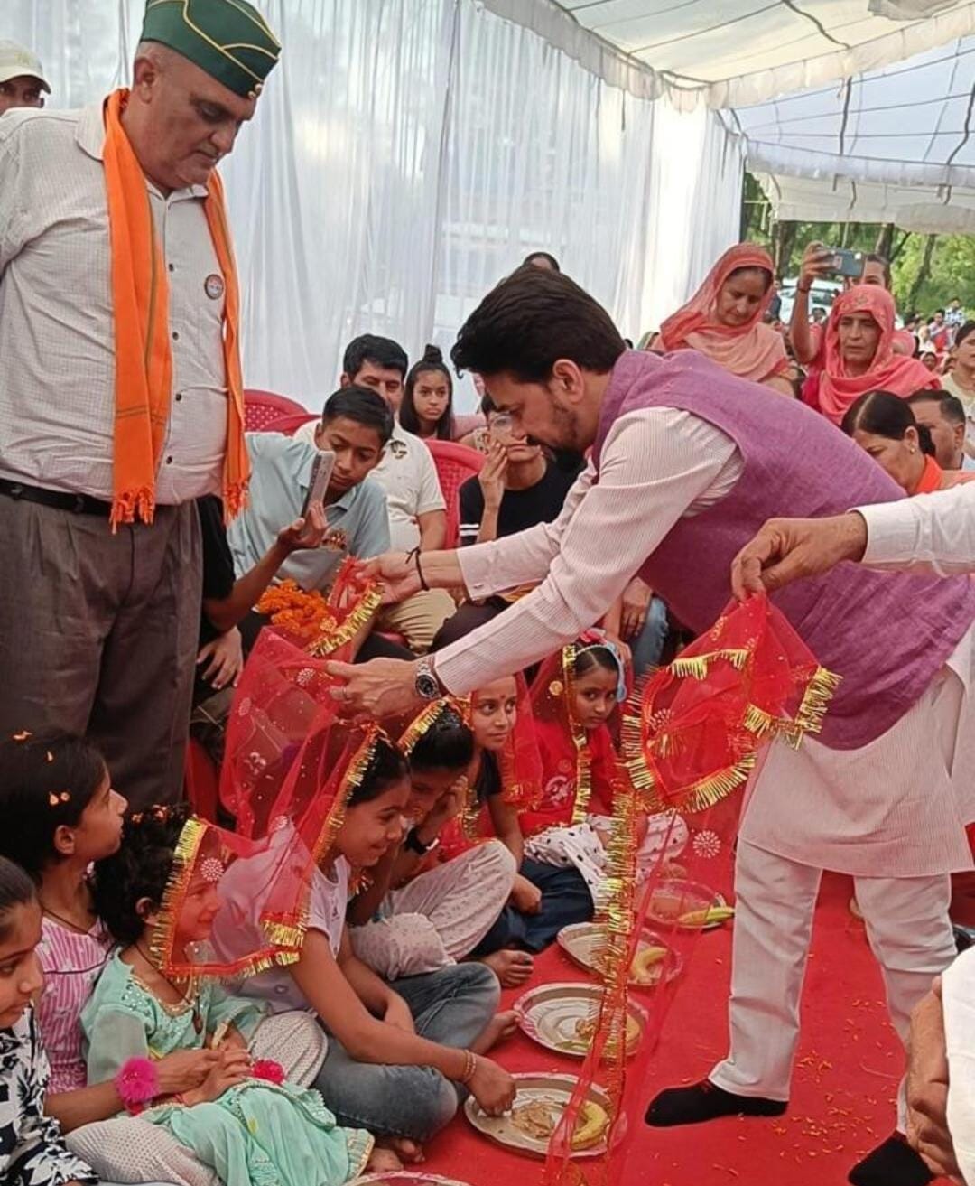 People should contribute to the development of the country through thoughts, words and deeds: Anurag