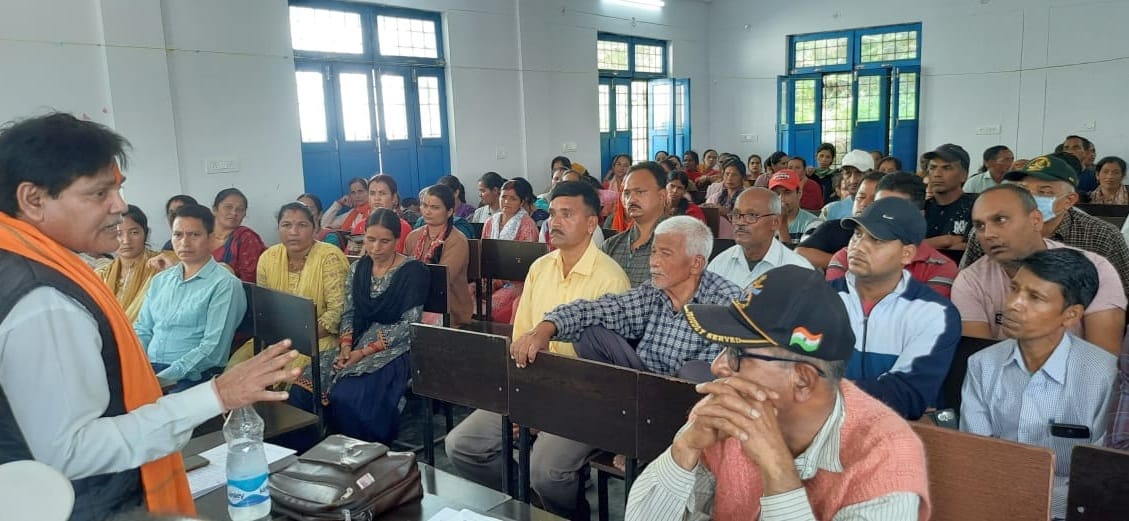 Meeting for board exam in nachani