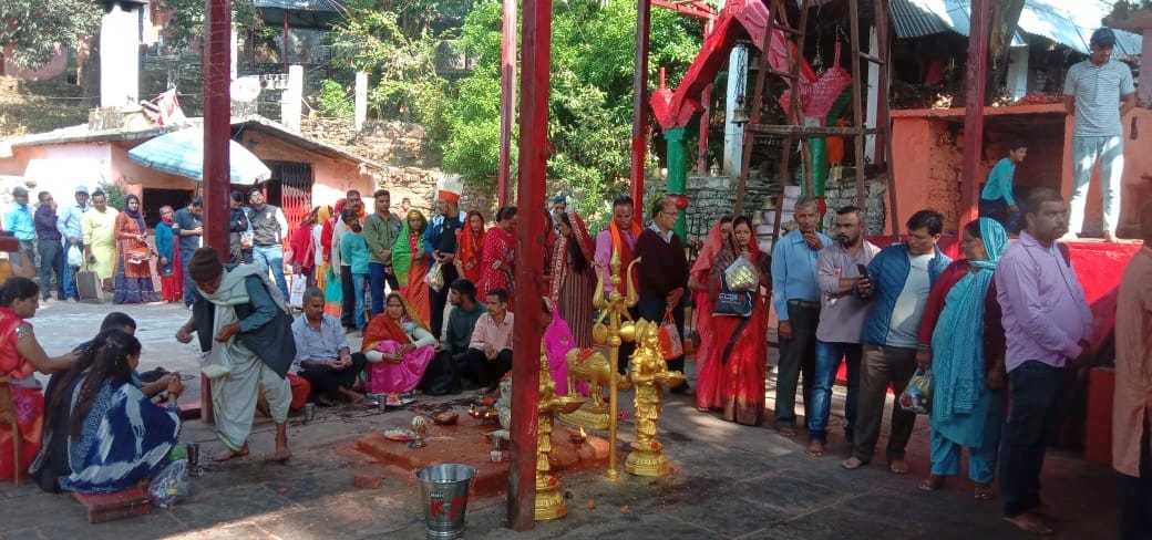 Navratra puja in pithoragarh