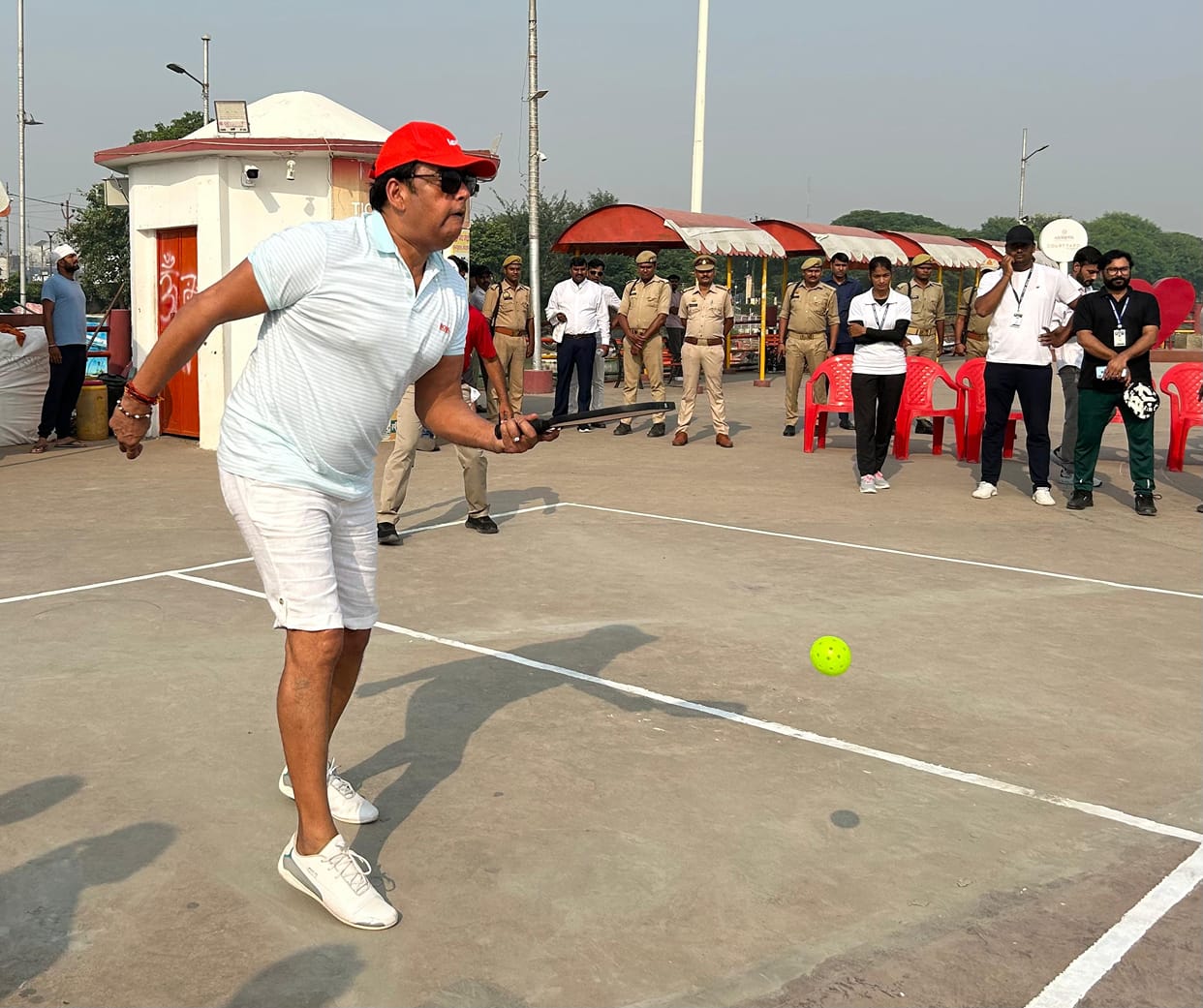 ADG wins pickle ball match by defeating MP