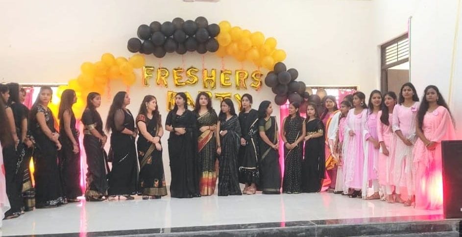 shubham mister harshira miss fresher
