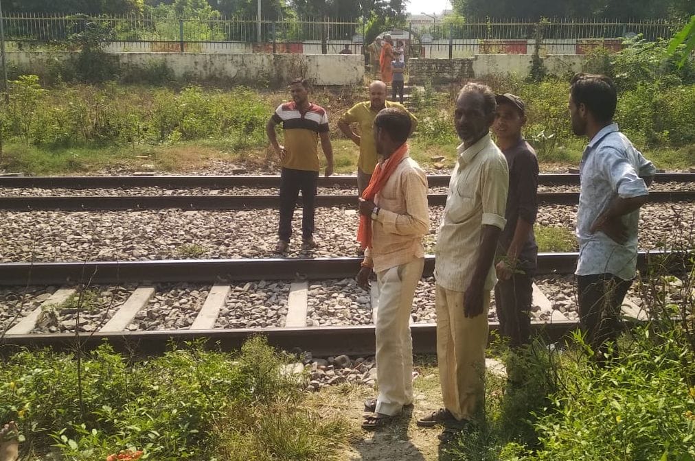 Woman dies after being hit by train near Govindganj railway crossing
