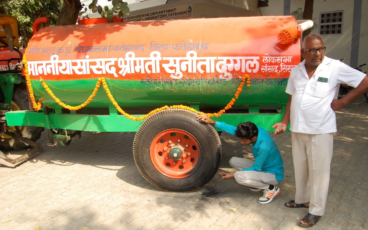 MP distributed 18 tankers, tires of three turned out to be bad
