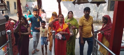 Shardiya Navratri begins with Ghat installation in homes and temples