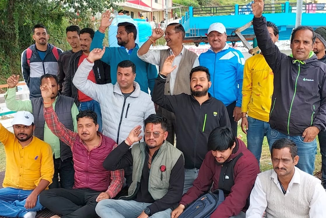 Protest continues on 62nd day demanding health facilities
