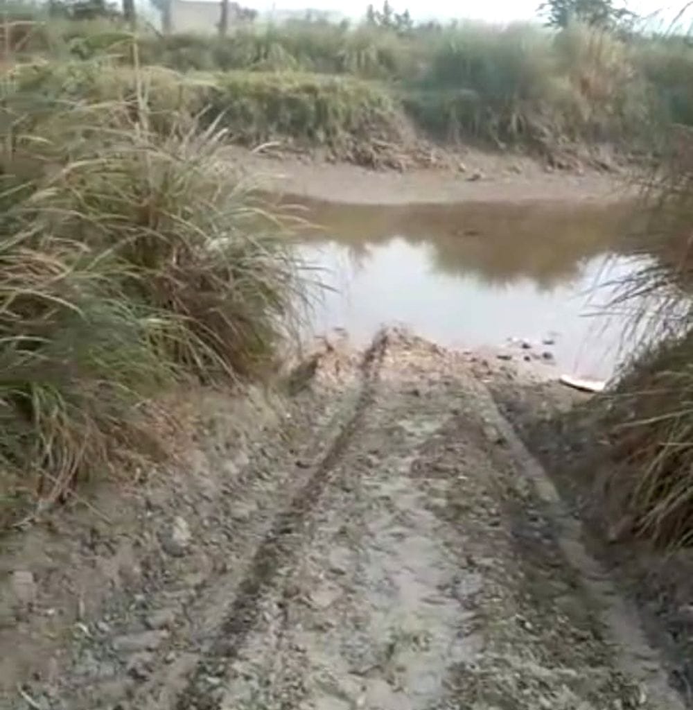 Sand mining is happening from the canal, villager complained on CM window