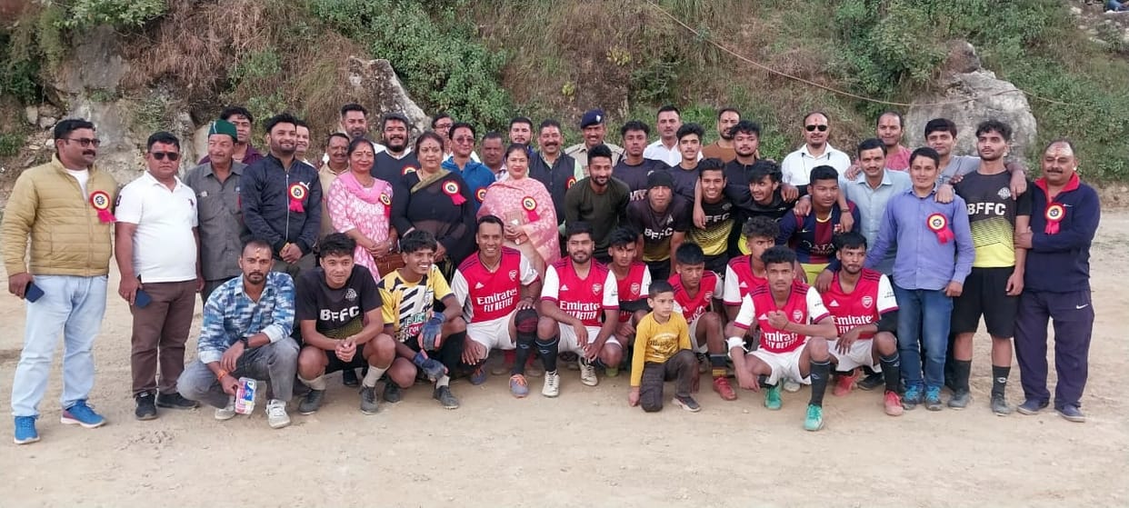 Football: Bhatgaon team won the title