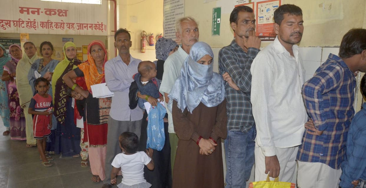 Attack of fever intensified, patients everywhere in OPD