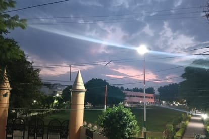 The mood of the weather changed, cold knocked