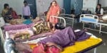 मेडिकल कालेज के मेडिसिन वार्ड में भर्ती मरीज। संवाद
