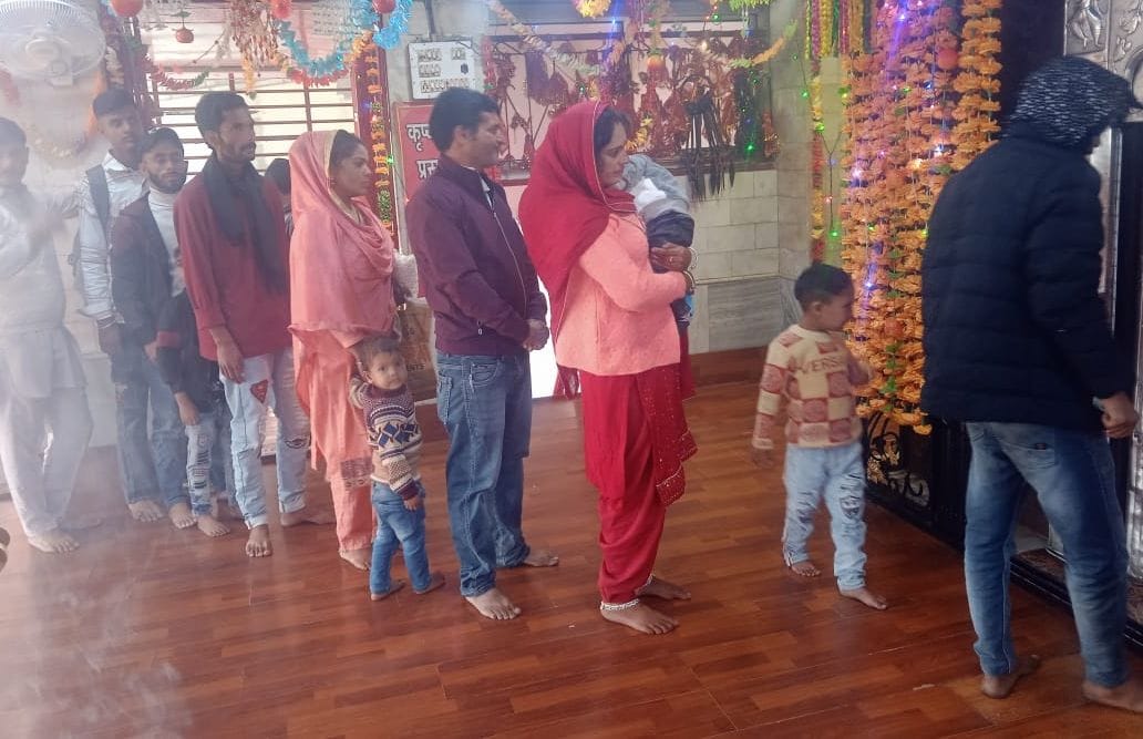 1000 devotees paid obeisance at Bhalei Mata temple