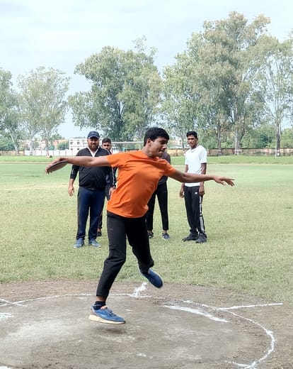 Anurag wins in shot put, Anurag wins in high jump