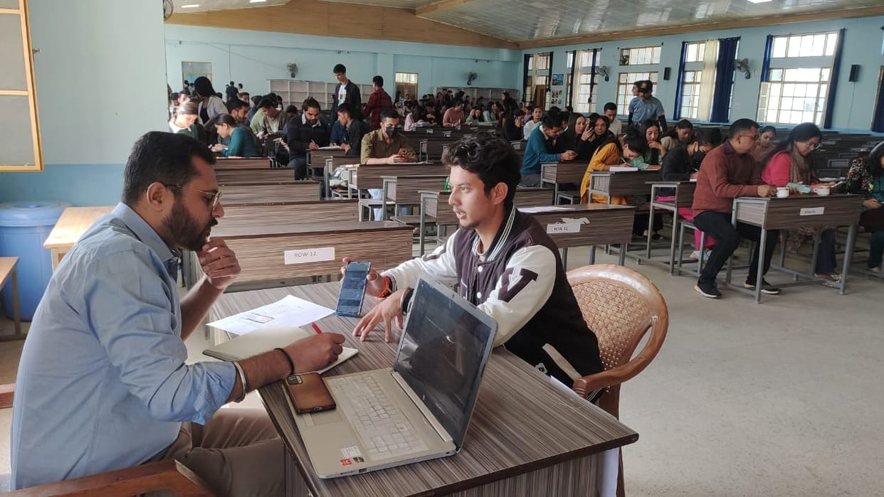 Selection of 80 students in employment fair