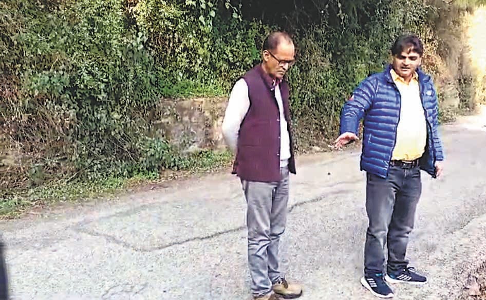 Condition of the system: Teachers had to repair the road