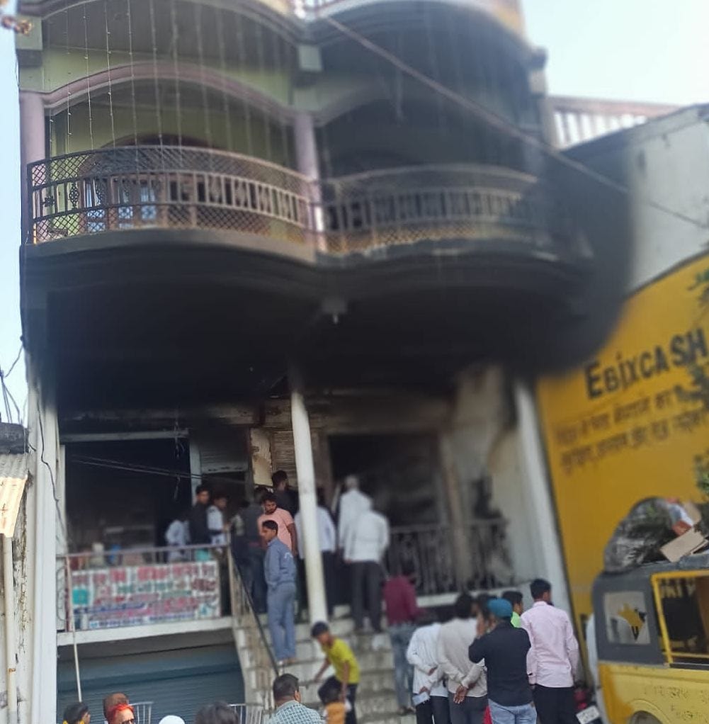 fire in redimade shop