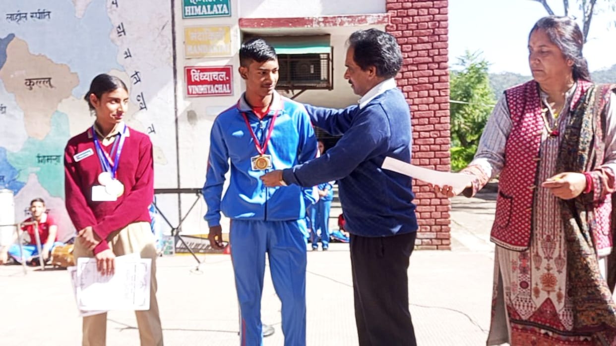 Dagshai student won two medals in district level competition