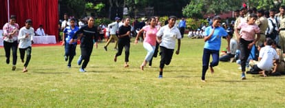 Vipin and Sandhya ran the fastest