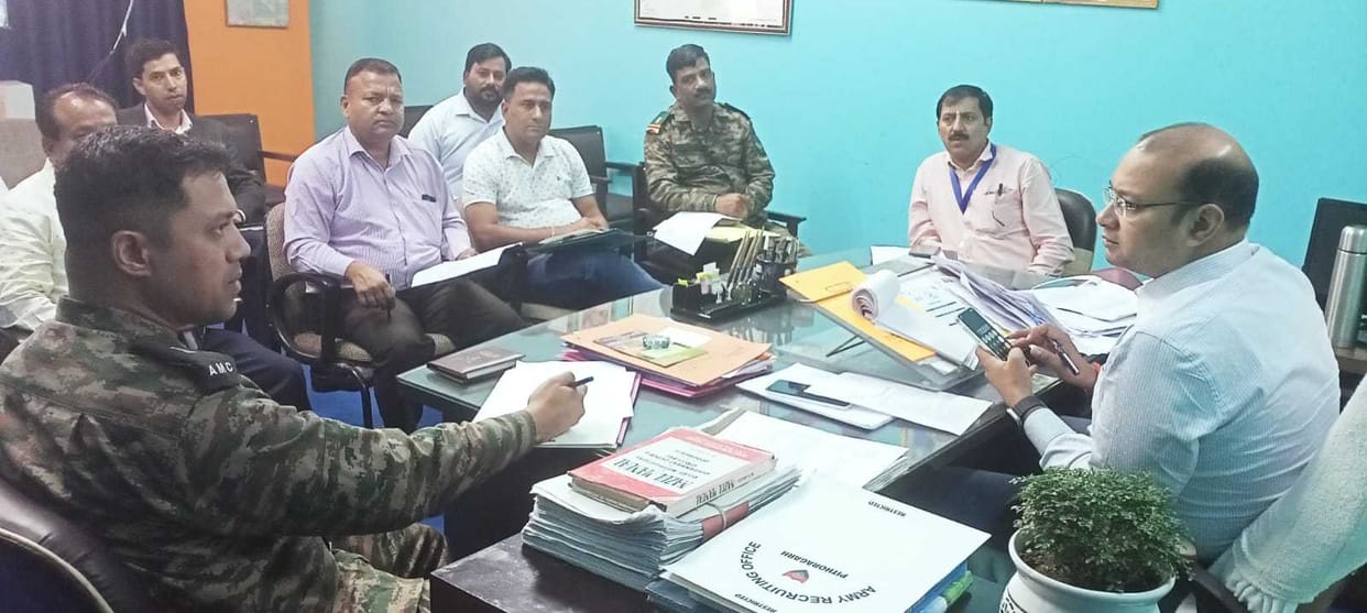 Complete preparations for Agniveer recruitment by 28th.