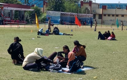 Sunshine after two days on Wednesday