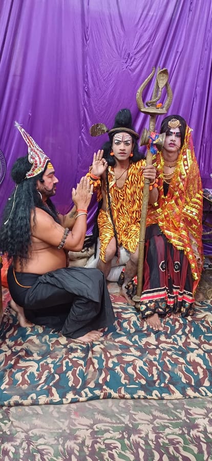 King Dasharatha's sacrifice was staged