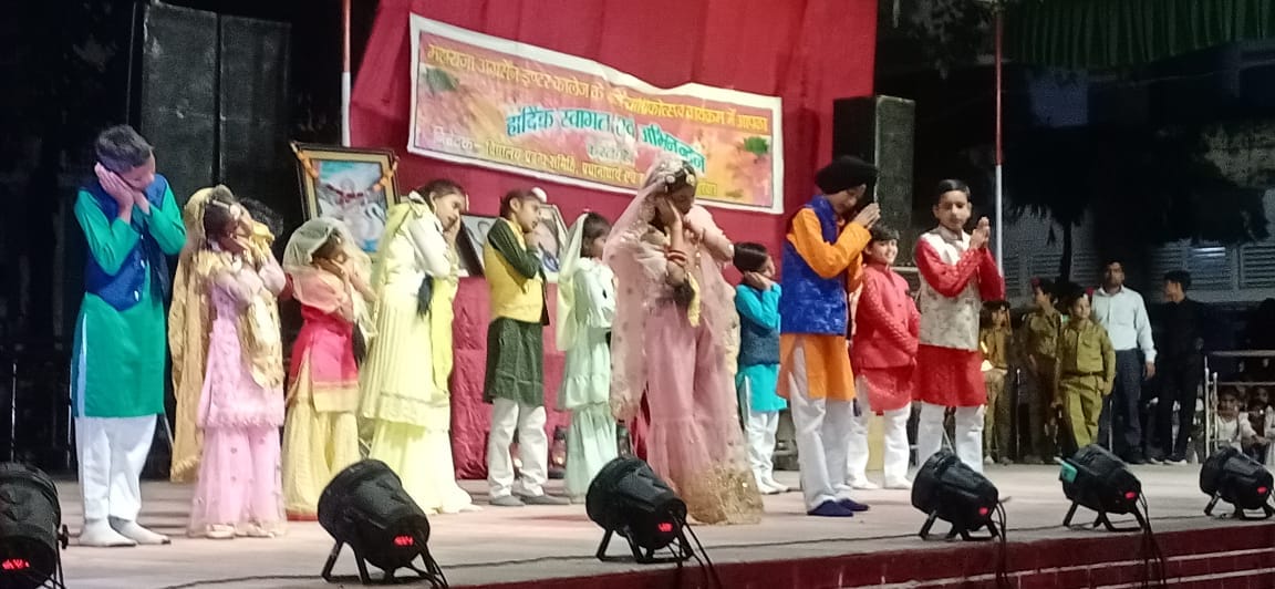 Parents were thrilled to see the talent of their children in the annual function.