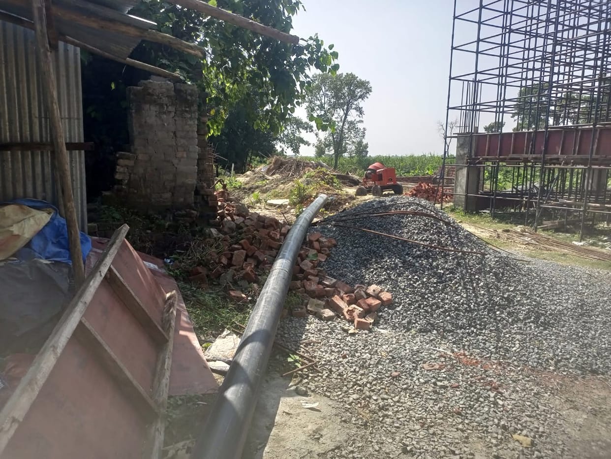 People angry over removal of encroachment from government land pelted stones at police, three arrested