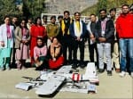 आरएमआरसी की टीम ने दवाएं पहुंचाने का किया सफल ट्रायल।