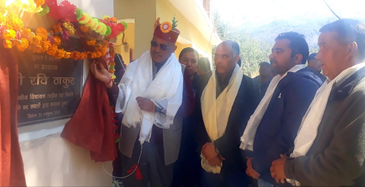 Inauguration of Common Service Centre, Mahila Mandal buildings