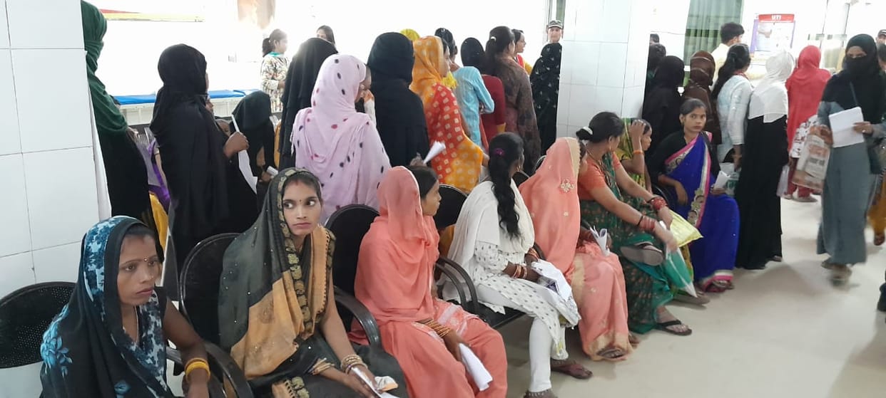 From fever medicine to blood pressure controlling injections, there is no availability in women's hospital.