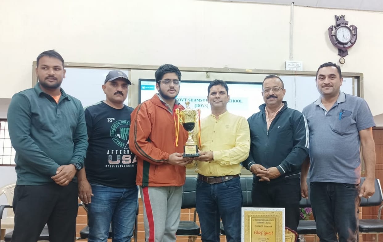 chiraag handa win satranj trophy