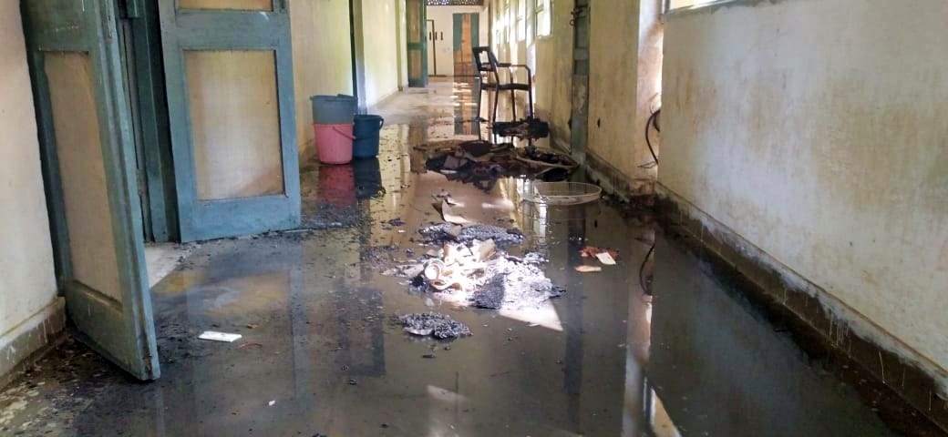 lakhs rupees properity burnt in iti CONFRENCE HALL NAHAN