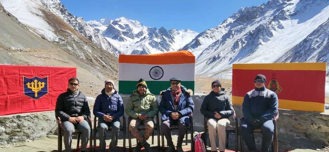 Central Election Commissioner visited Mount Kailash from Lipupas View Point