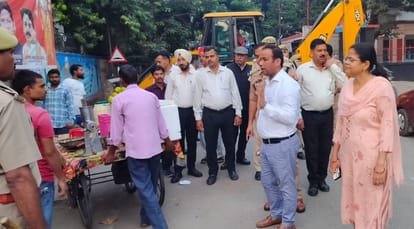 PWD encroachment removed from Tiraha to Khirnibagh intersection