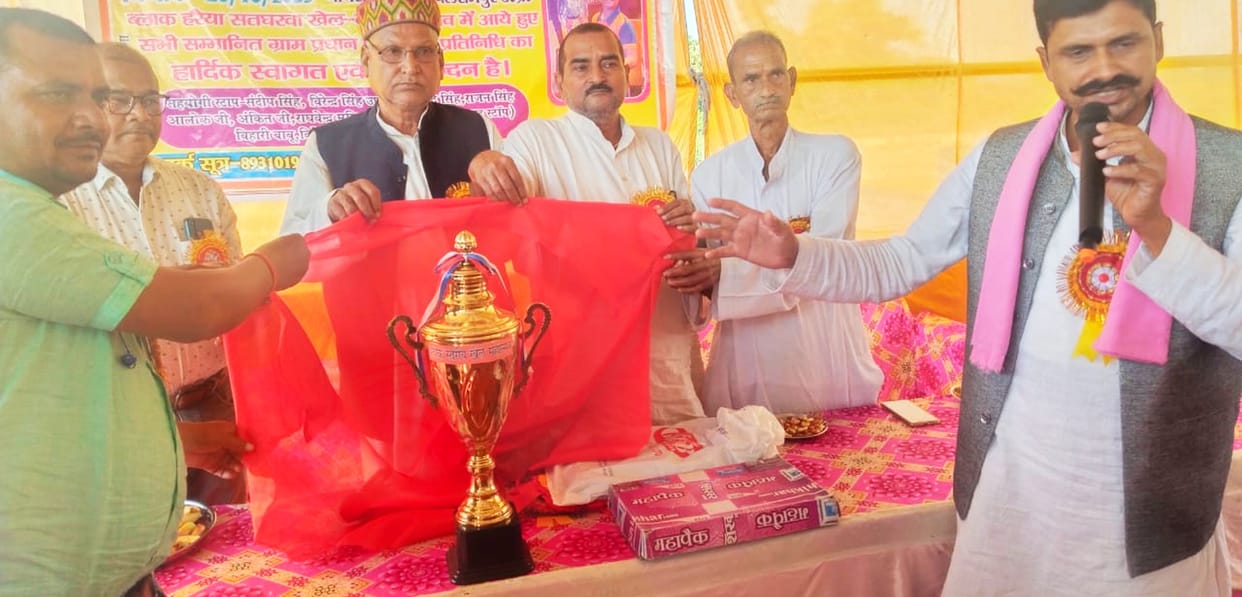 Players from 110 villages will show their skills in cricket.