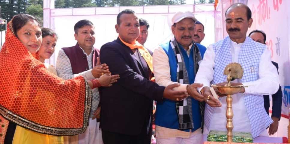 Ghatotkach festival begins in Chowki village of Champawat