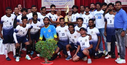 SS College was the winner of football tournament