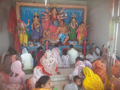 Six decades old Durga Puja fair begins in Gabhiya Saharai