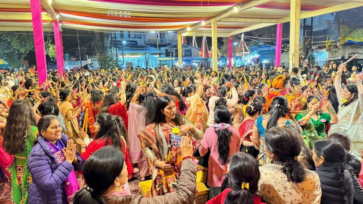 Jyoti became dandiya queen