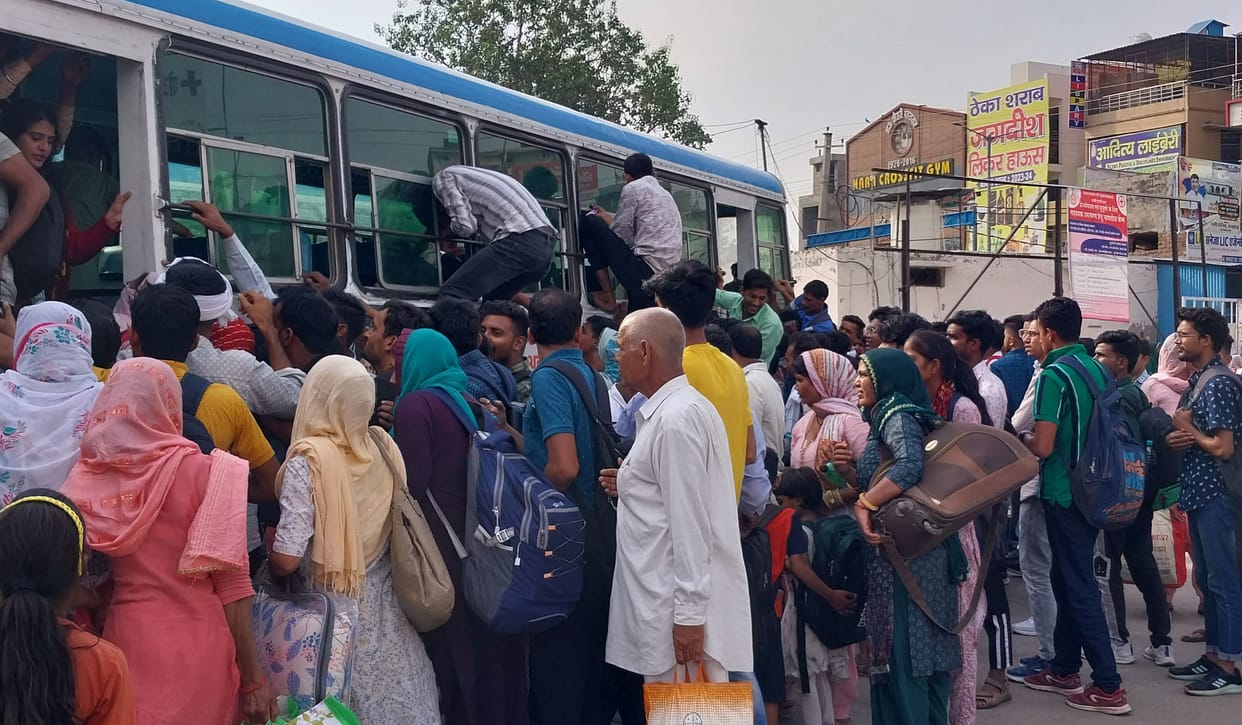 Take care of the candidates, passengers remain in trouble