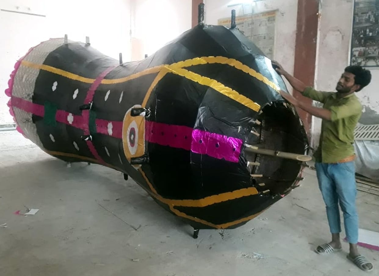 35 feet Ravana will be burnt in Pundri