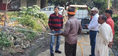 CDO took stock of cleaning work in Vasuliya village
