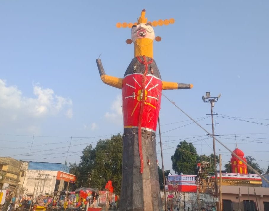 Dashanan's pride will be shattered, the effigy will be burnt to ashes