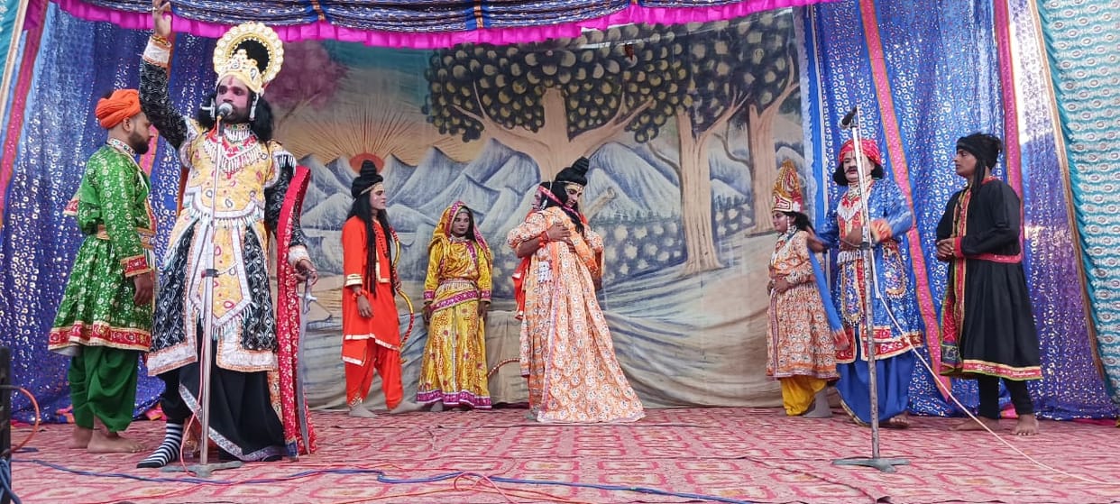 Live staging of Khardushan massacre in Ramlila