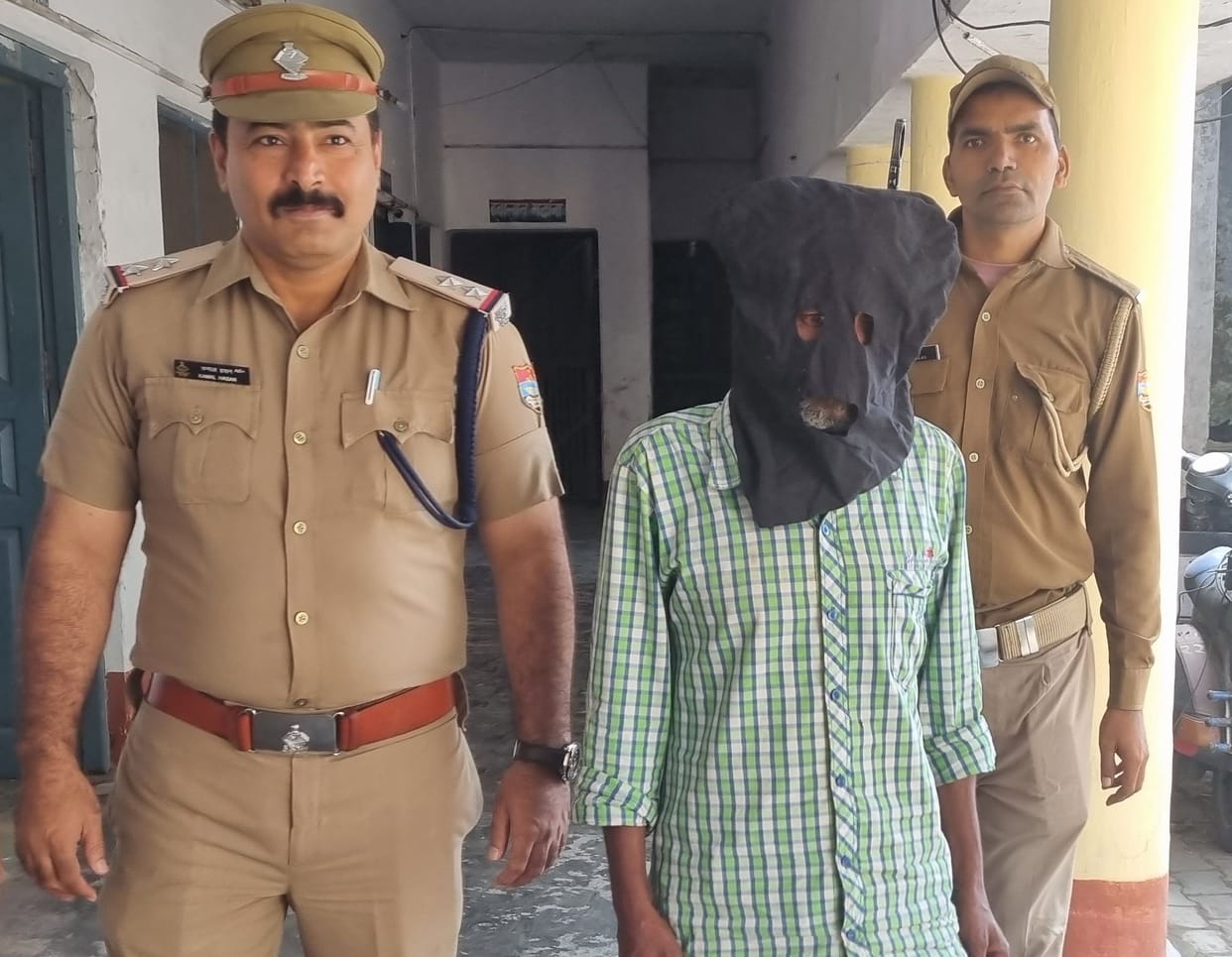 Arrested for murder in usnagar