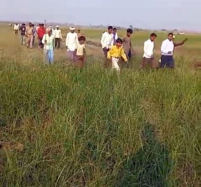 The administration provided land to the farmers, the bullies plowed again at night and went away.