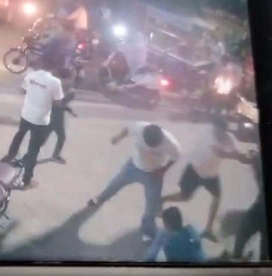 Father attacked with knife in front of children in Surrey Bazaar