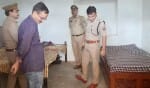चालाकपुर में घटना की जानकारी लेते एसपी सिटी अभिमन्यु मांगलिक। संवाद