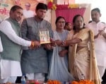 थाना भवन  अर्पण बैंकंट हाल मे आयोजित महिलाओ के सम्मेलन में  राज्य मंत्री कुंवर व्रिजेश सिंह का 