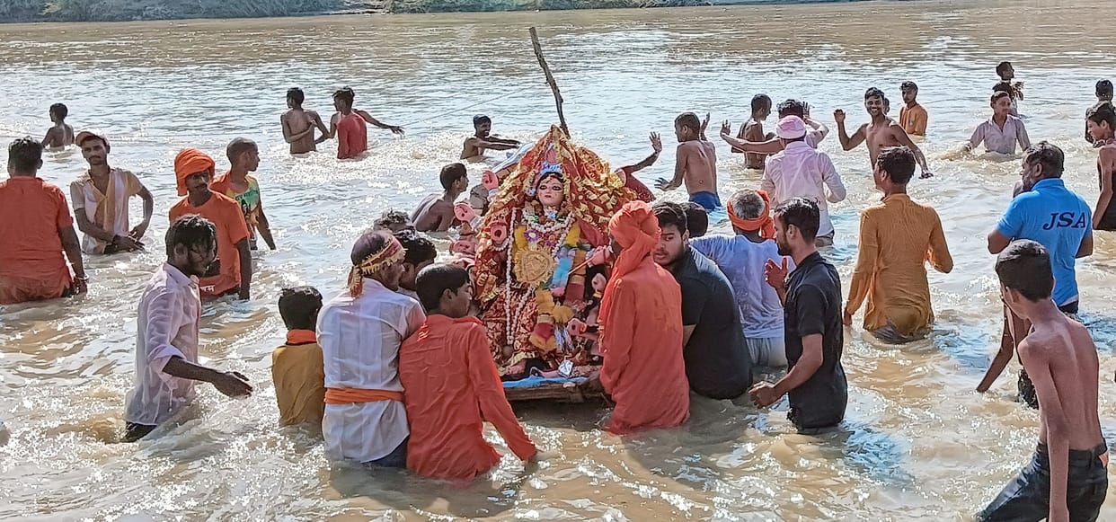 Farewell to mother while dancing to the beat of drum