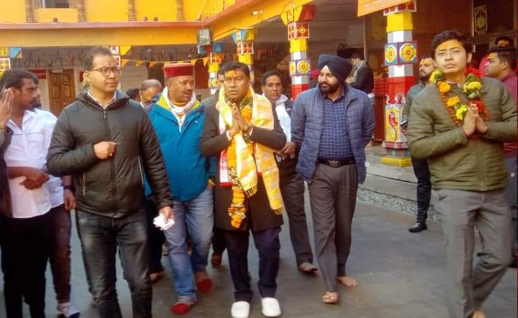 Union Petroleum Minister Rameshwar Teli visited Badrinath Dham